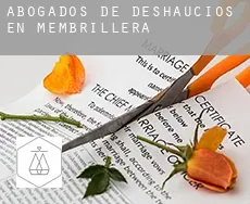 Abogados de deshaucios en Membrillera