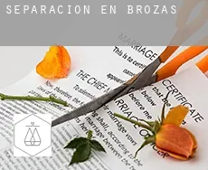 Separación en  Brozas
