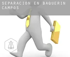 Separación en  Baquerín de Campos