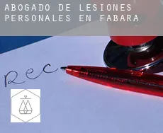 Abogado de lesiones personales en  Fabara