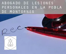 Abogado de lesiones personales en  la Pobla de Montornès
