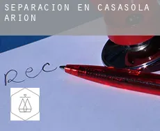 Separación en  Casasola de Arión