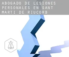 Abogado de lesiones personales en  Sant Martí de Riucorb