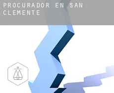 Procurador en  San Clemente