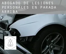 Abogado de lesiones personales en  Parada de Arriba