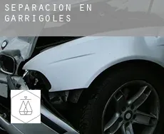Separación en  Garrigoles
